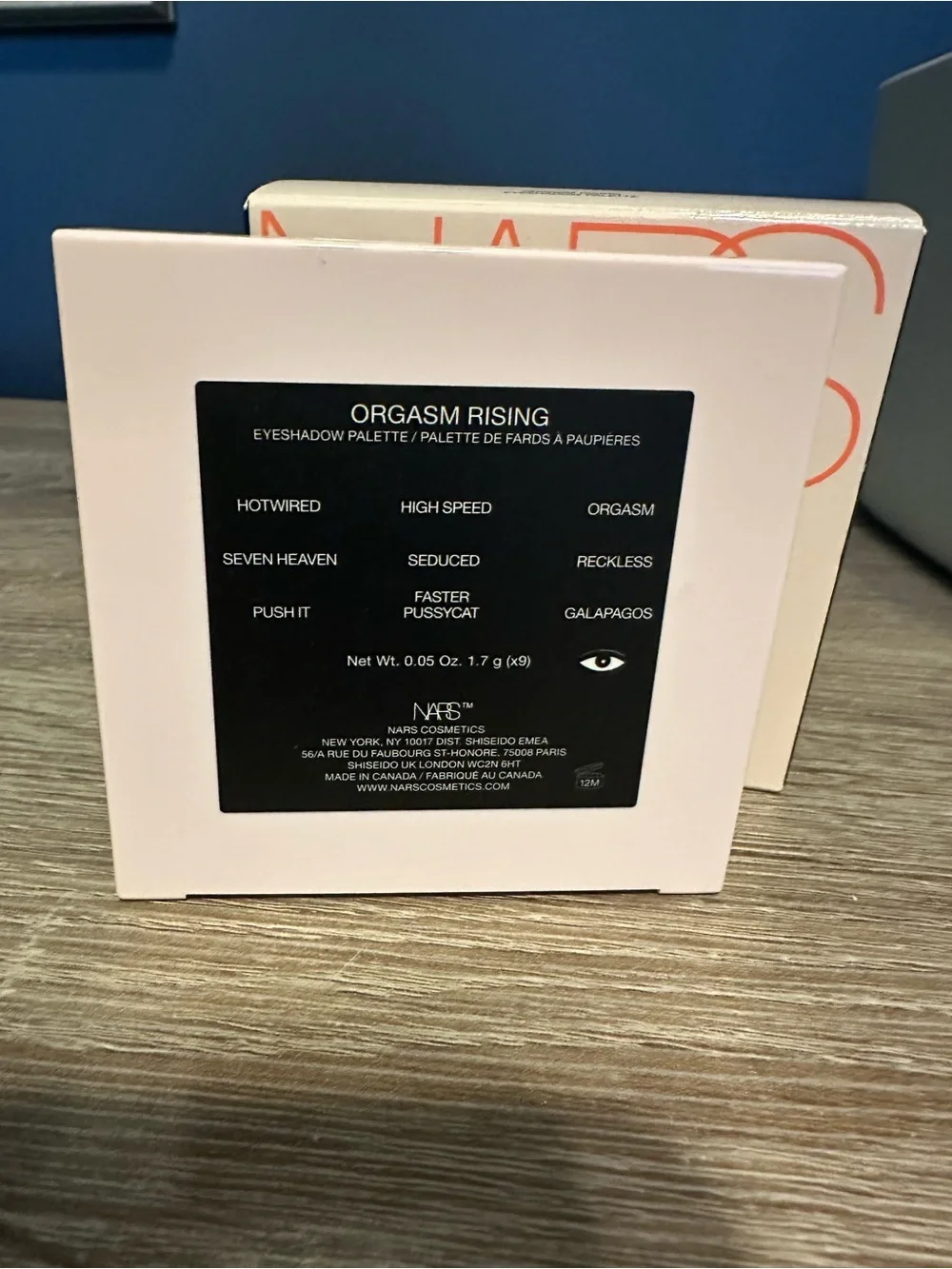 NARS - Orgasm Rising Eyeshadow Palette
